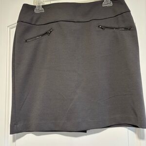 Elegant Gray Women's Skirt